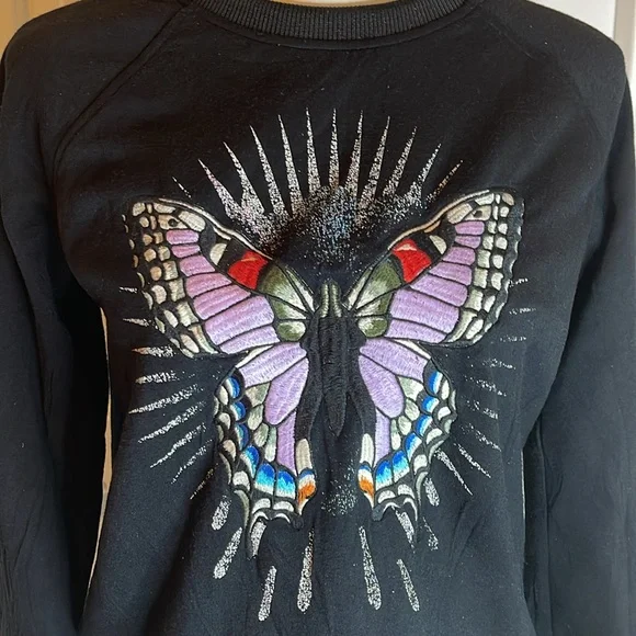 Maje Butterfly Sweatshirt - Picture 3 of 6